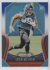 2019 Panini Prizm Rookies Red White & Blue Prizm Josh Oliver #371 03kc