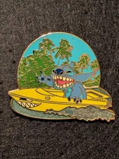 Disney Stitch in Speedboat Cruise DCL Shore Excursion Series LE 300 Pin AP