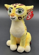 Ty Sparkle Beanie Disney 7" * FULI Cheetah from LION GUARD * MWMT * Retired 2016