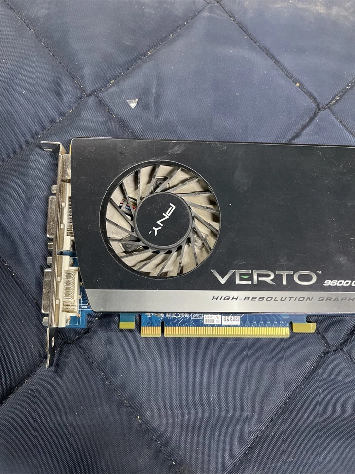 PNY Verto GeForce 9600 GSO Video Graphics Card, 768MB GDDR3 for PC (Tested) - Image 2 of 4