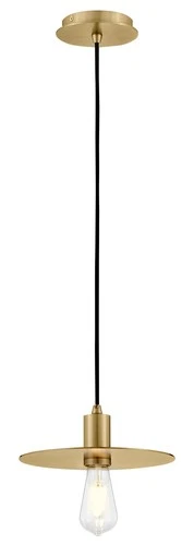 Lark 83887 Lulu 10"W Mini Pendant - Brass - Picture 5 of 9