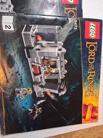 Lego Lord of the Rings 9473 The Mines of Moria Instruction Manuals No Bricks