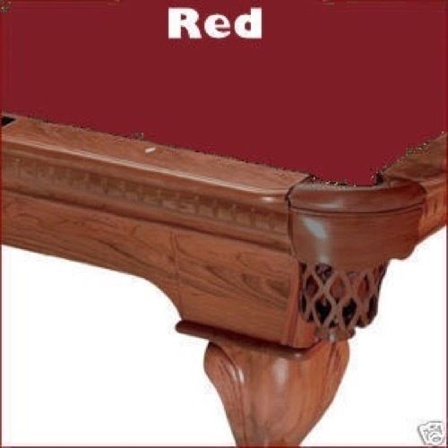 10' Red ProLine Classic Billiard Pool Table Cloth Felt - SHIPS FAST! - Picture 1 of 1