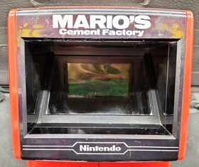 Nintendo Mario Cement Factory Game Watch Age14+