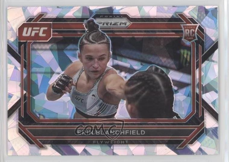 2023 Panini Prizm UFC Ice Prizm Erin Blanchfield #12 06rp
