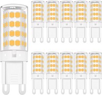 LED G9 Leuchtmittel Warmweiß 5W 10Er Pack Ersetzt 30W-50W Halogenlampen