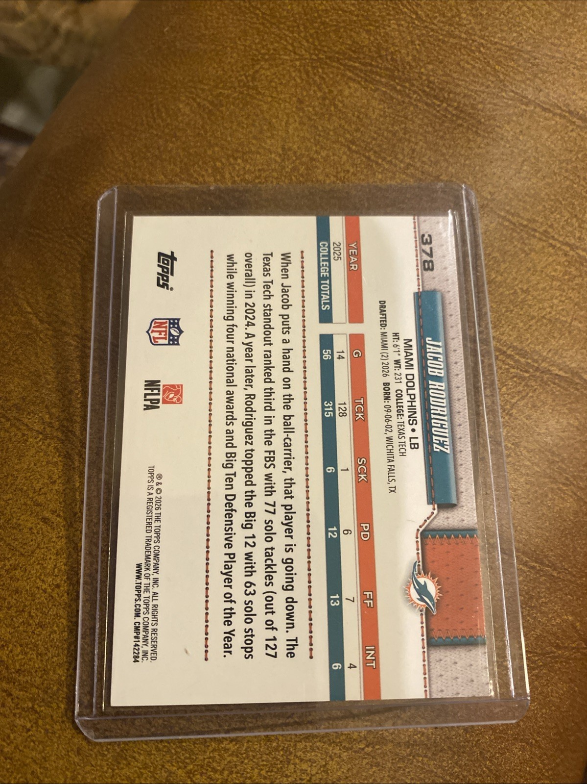 2026 Topps Flagship Jacob Rodriguez Silver Shimmer Rookie view 3