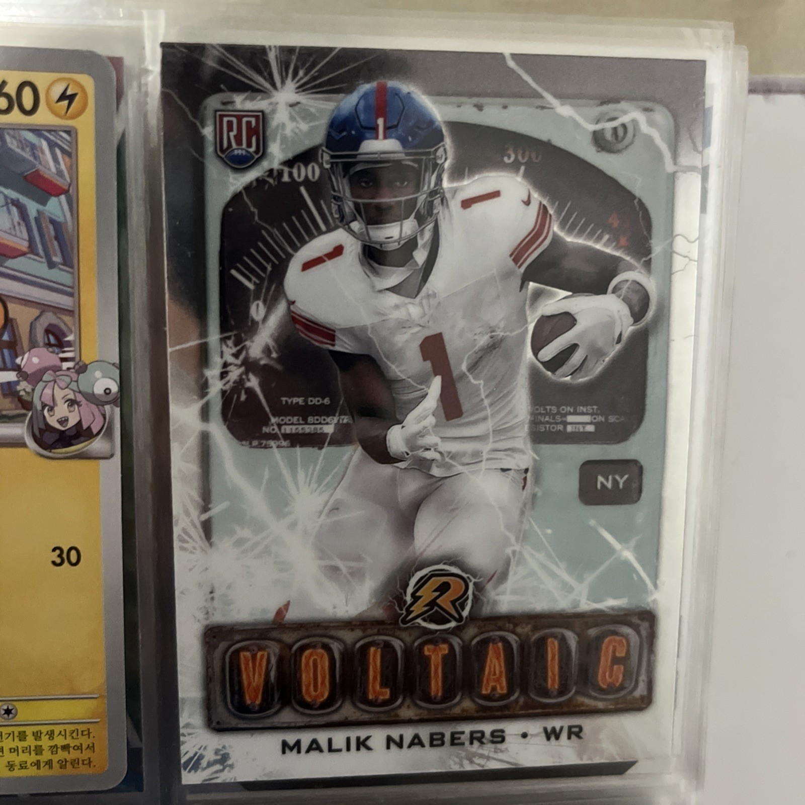 2024 Topps Resurgence Malik Nabers RC Voltaic V-6