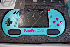 Hyperkin SupaBoy Hyper Beach + Retron Sq Console Bundle CIB Tested SNES GameBoy