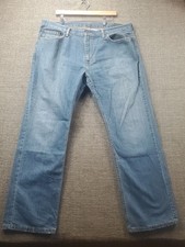 Levi's 559 Relaxed Fit Straight Jeans Stretch Men  s 38x32 Medium Wash Blue Denim