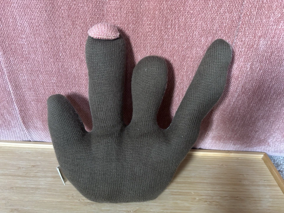 Cojín de felpa Ferm Living Fruiticana algodón orgánico verde coral marino raro Foto 3 de 4