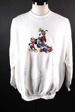 Vintage Disney Promo Goofy Sweatshirt Mens Size XL NWOT'S