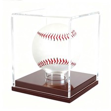 Baseball Display Case - Clear Acrylic Cube with case,