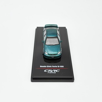 INNO64 1:64 Honda Civic Ferio Si EK Green | eBay