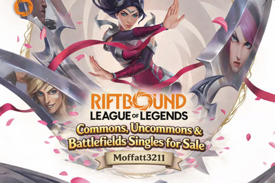 Riftbound English Spiritforged Common Uncommon Battlefield Singles Fast Dispatch