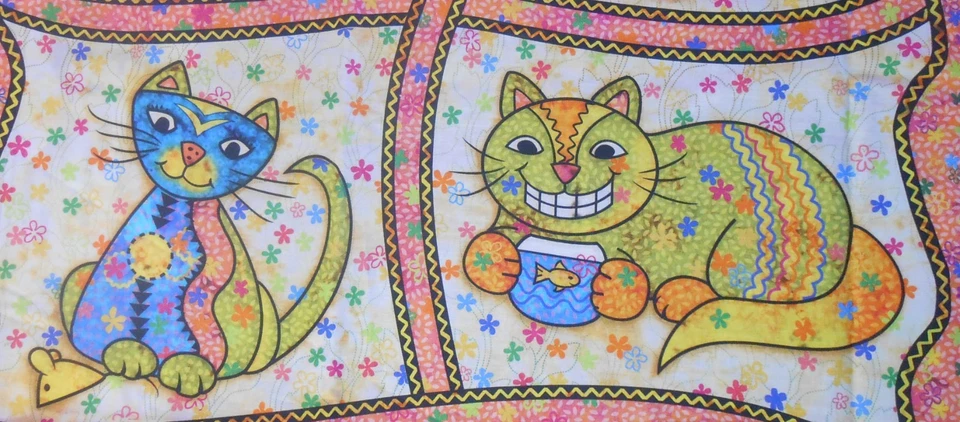 Here Kitty, Kitty, Kitty, Kitty, OVER 7 yards, Continuous Piece, FREE Shipping!! - Image 4 of 4