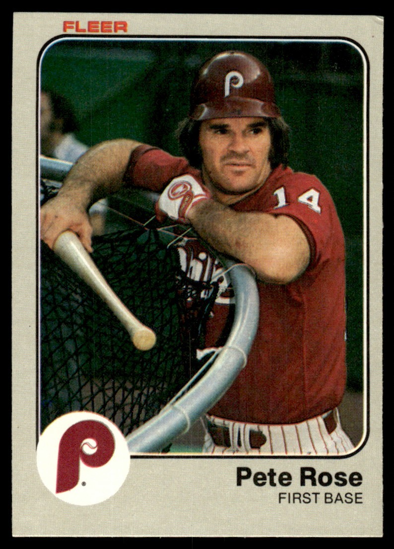 PETE ROSE 1983 FLEER #171