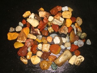 OLD CALAPOOIA RIVER MIXED JASPER AGATE MISC TUMBLE ROUGH 4 POUNDS OREGON
