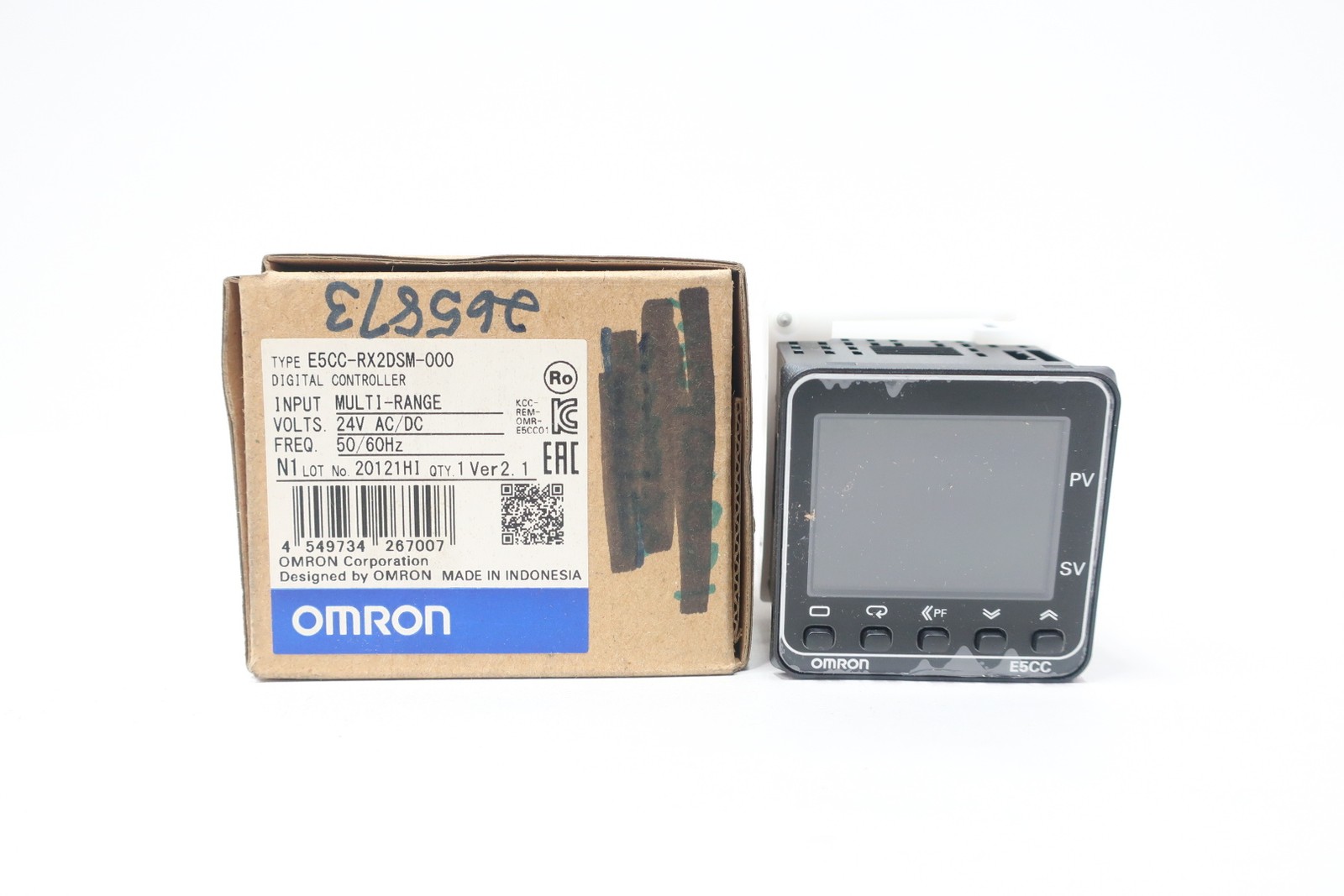 Omron E5CC-RX2DSM-000 Process Controller 24v-ac 24v-dc
