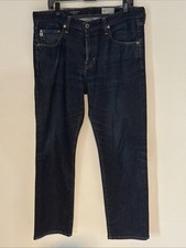 AG Adriano Goldschmied Jeans Mens 34x34 Blue Graduate Tailored Leg Denim 360