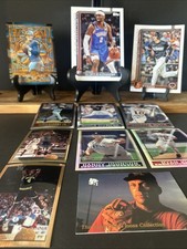 Lot of 11 Oversize Jumbo MLB,NFL,NBA Cards - Topps Chrome, Mosaic. Clean Cards