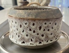 Paola Ceramic Dotted Planter Vessel