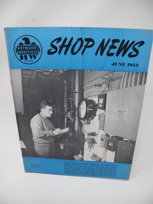 1952 Heywood Wakefield Shop News Employee Magazine Gardner Names Photos CONIFER