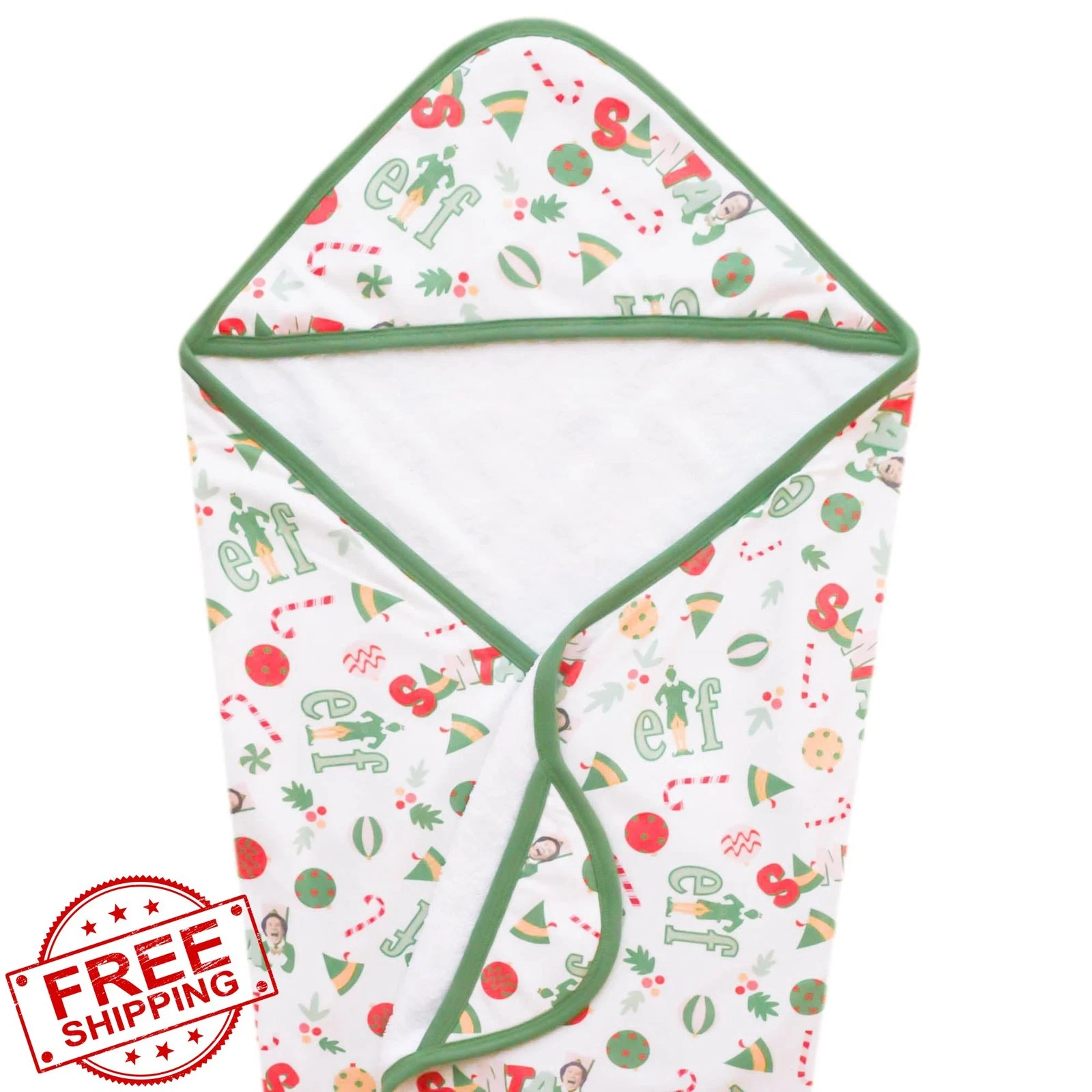 Copper Pearl Hooded Bath Towel Elf Newborn/Toddler