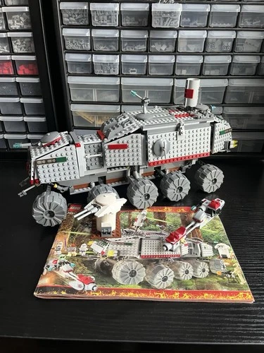 LEGO Star Wars 7261 Clone Turbo Tank - w/Instr, NO MINIFIGURES, No Box