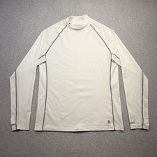 Coolibar Shirt Mens Medium White Long Sleeve ...