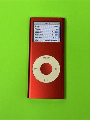 Apple iPod nano 2nd Generation Red (8 GB) for sale online | eBay