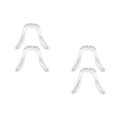 2 Count Brillen Nasenpads Silikon Silicone Nose for Glasses Eyeglass