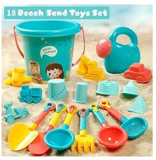 Kid's Bucket and Spade Holiday Seaside Beach Bucket Garden Sand Pit Toy Summer