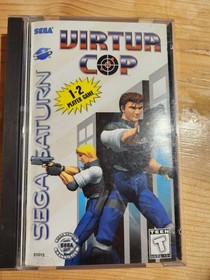 Sega Saturn Virtua Cop and Stunner Light Gun