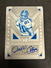 Raghib Ismail 2020 Panini XR Acclaimed Autographs #AA-RI Printing Plate  1 of 1