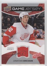 2012-13 Upper Deck Game Jersey Jonathan Ericsson #GJ-JE a7t