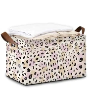 32L Large Storage Bins with Handles, Basket Organizer for Shelves, Closet, Bo...
