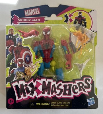 Marvel Spider-Man MixMashers Action Figure & Accessories- New (T66)
