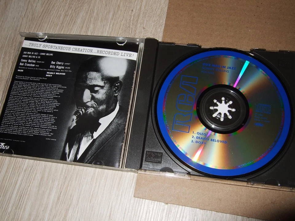 SONNY ROLLINS : OUR MAN IN JAZZ CD 1989 RCA R25J-1043 JAPAN - Bild 3 von 3
