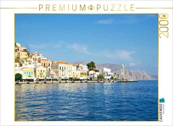 Calvendo Puzzle Symi | 2000 Pieces, Finished Size 35.4 × 26.4 In (90 × 67 Cm) |-image