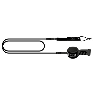MDNS Surfboard Leash 7.0 215cm 7mm Schwarz Wellenreiter madness