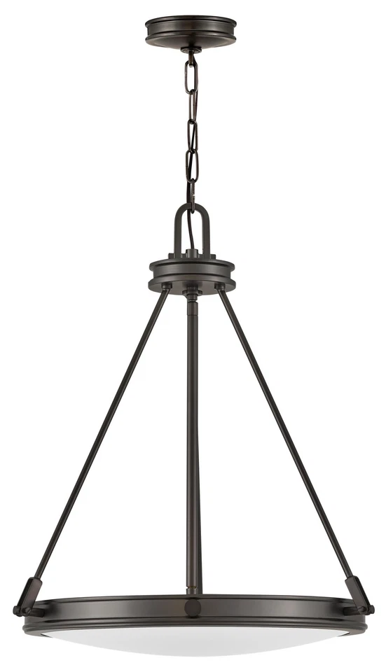 Hinkley Lighting 3384 Collier 4 Light 21-1/2"W Pendant - Brass - Image 4 of 4