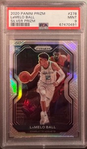 Lamelo ball silver prizm psa 9 278 en vente | eBay