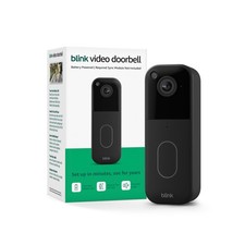 Blink Video Doorbell HD View Two-Year Battery BDM00300U Black