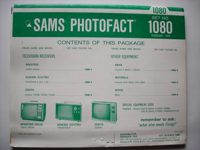 SAMS Photofact Online | Austin Public Library sams photofact free download