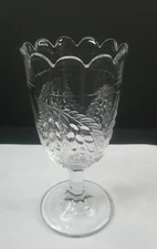 McKee & Brothers, Barberry aka Berry, Celery Vase, EAPG, USA, c 1876, VgCd