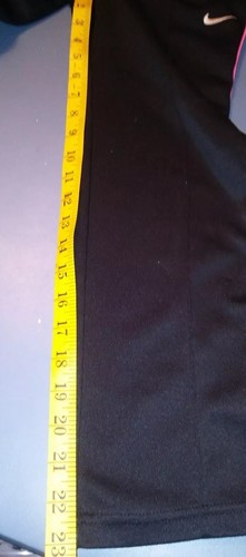 Nike Girls Track Athletic Pants, black, Drawstring, Small, pockets - Picture 8 of 8
