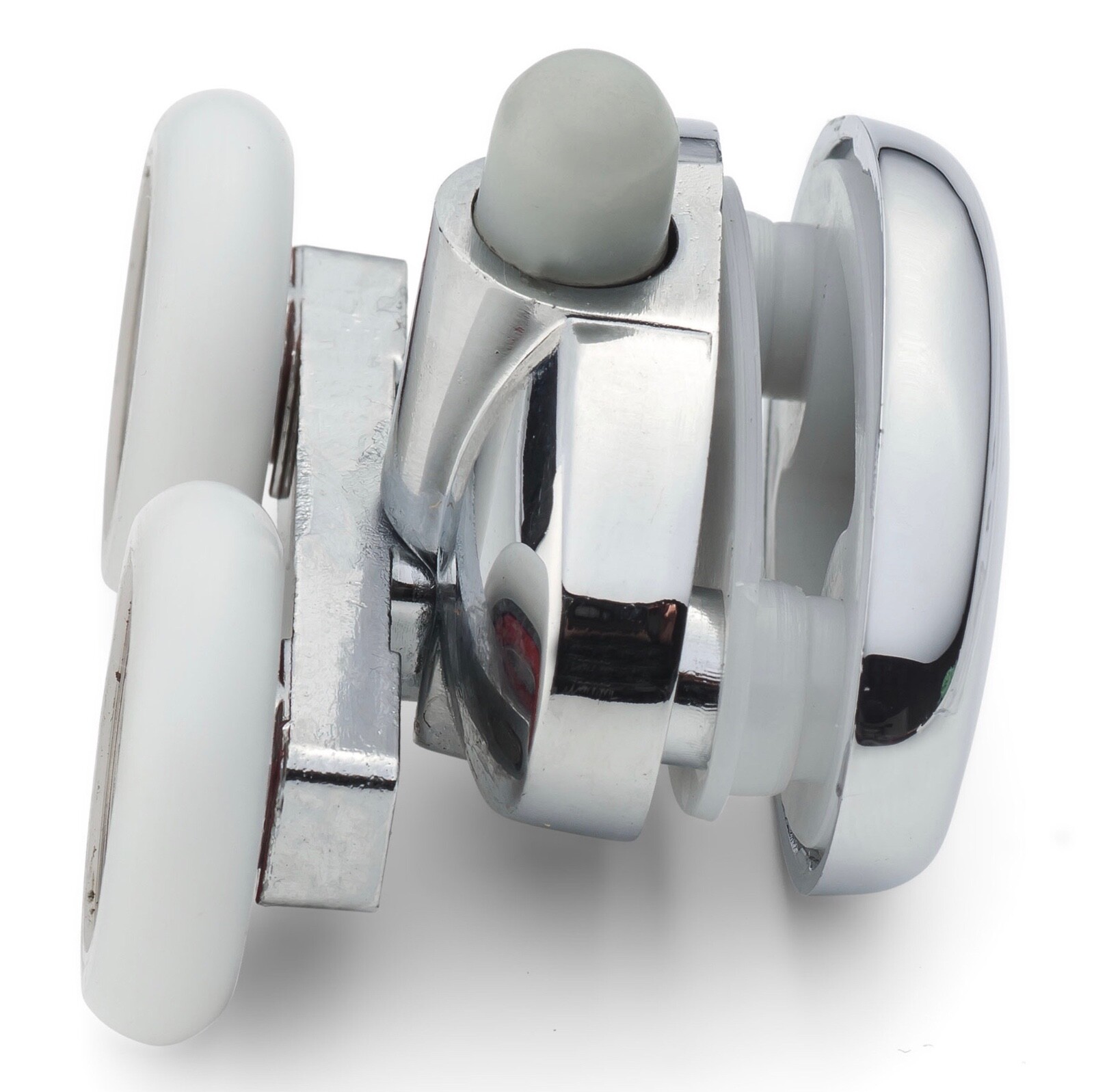 2 x Lakes Double Bottom Butterfly Shower Door Rollers/Wheels 25mm L077