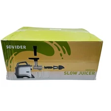 Sovider GM3003 Slow Juicer New In Box Box Has Some Damage