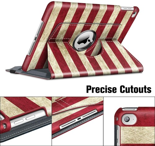 Case For iPad 9.7 2018 2017 / iPad Air 2 9.7'' Rotating Stand Cover Wake/Sleep - Picture 5 of 45